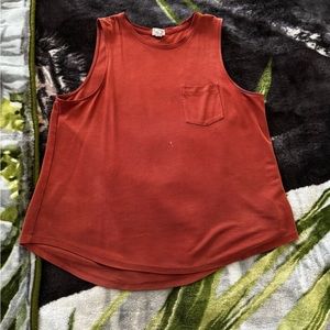 Brown Women’s XL Tank Top